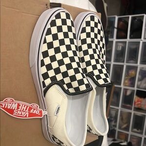 Vans Checkerboard Slip-On Sneakers